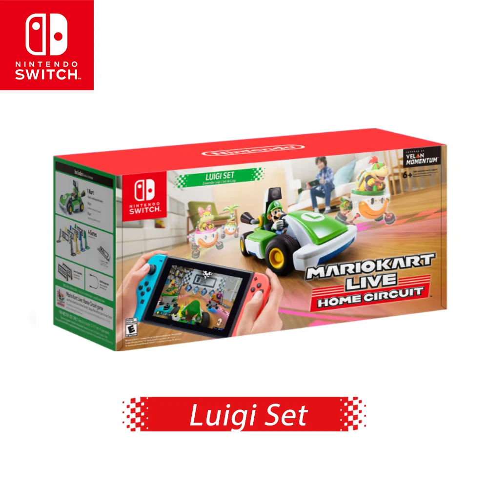 Игра Nintendo Switch-картинг в виде Марио в прямом эфире: домашняя схема-набор Марио/набор Луиджи-с цифровой загрузкой