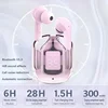 TWS Wireless Bluetooth Earphone Noise Canceling HiFi Stereo Sport Headphones with Digital Display Transparent Charging Case 3