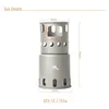 TOAKS Titanium 750ml Pot and Wood Stove STV-12 Ultralight Set for Outdoor Camping Hiking POT-750 & STV-12 3