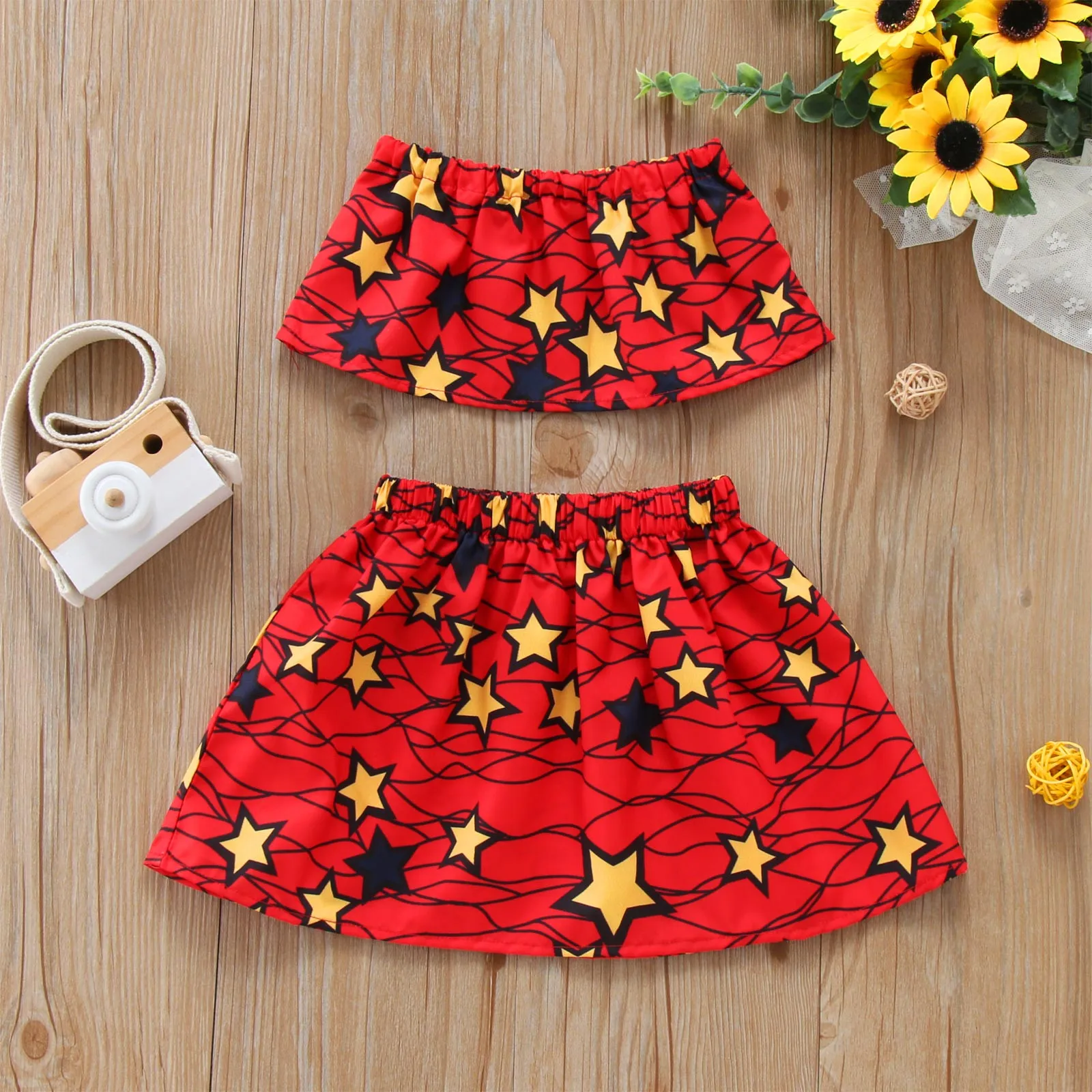 baby clothing set essentials Toddler Kids Baby Clothes Set Girls Summer African Style Vest Tops Children Dashiki Skirts Headband Ankara Outfits Clothing Baby Clothing Set luxury