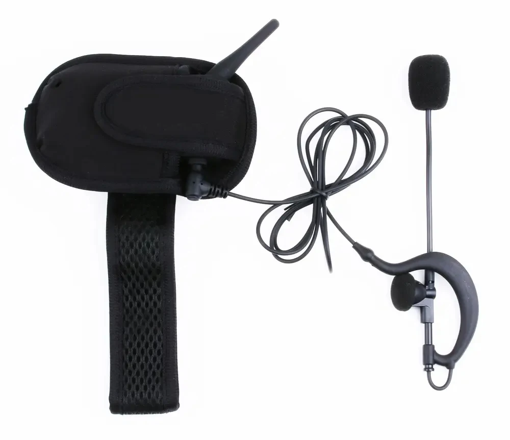 V4c Tot 4 Mensen Praten 1200M Full Duplex Intercom Headset Voor Voetbal Scheidsrechter Rechter Fiets Draadloze Voetbalcommunicatie