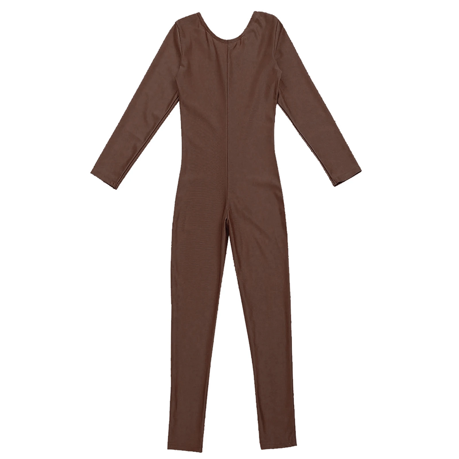 Kids Girls Ballet Dance Gymnastics Leotard Long Sleeve Jumpsuit Unitard Skating Acrobatics Yoga Training Performance Dancewear ballet leotard dance leotard girls dance costumes kids dance tops