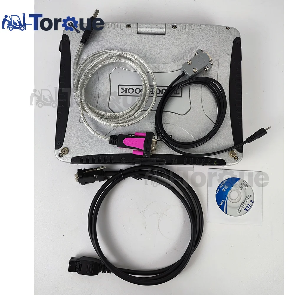 

CF19 Laptop+for MITSUBISHI Forklift 16A68-00500 for Lift Truck Monitor Printer Data Diagnostic Tool