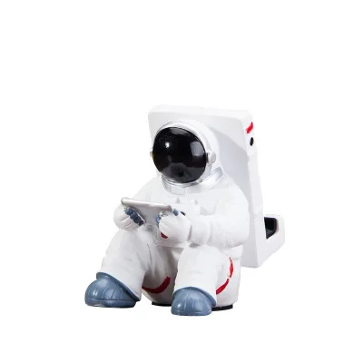 Astronaut Mobile Phone Stand Student Desktop Holder Spaceman Cell Phone Holder Desk Decoration phone stand