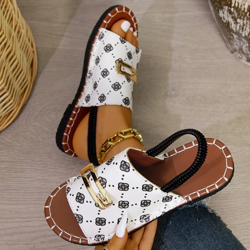 Women Casual Beach Holiday Sandals Summer Outdoor Flat Sandals Open Toe Women Shoes Women Sandals Women Flats