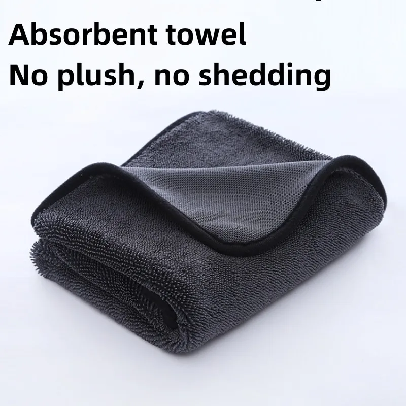 500GSM 20 X 30/40/60cm Cleaning Microfiber Towel Cleaning Drying Towels