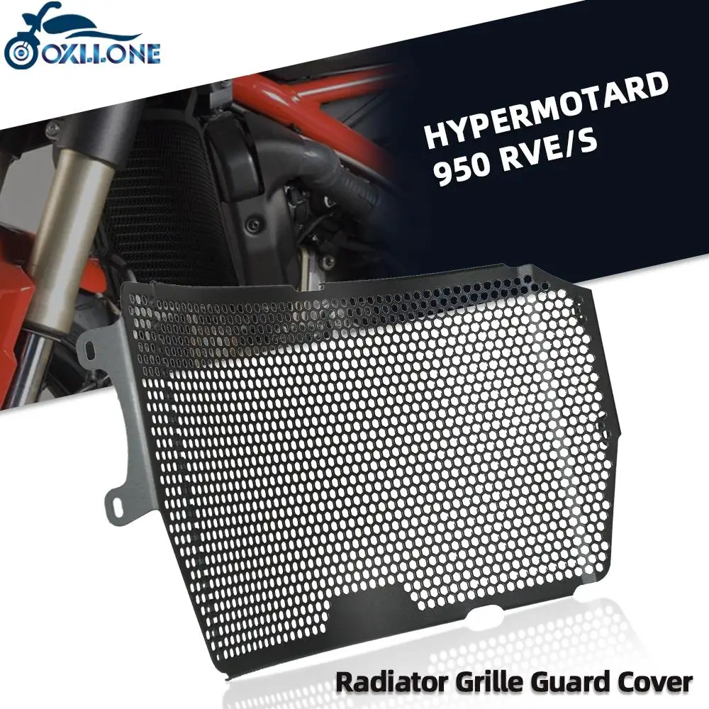 

Motorcycle Accessories ALUMINIUM Radiator Grille Guard Cover FOR Ducati Hypermotard 950 RVE Hypermotard 950 SP 2019 2020 2021