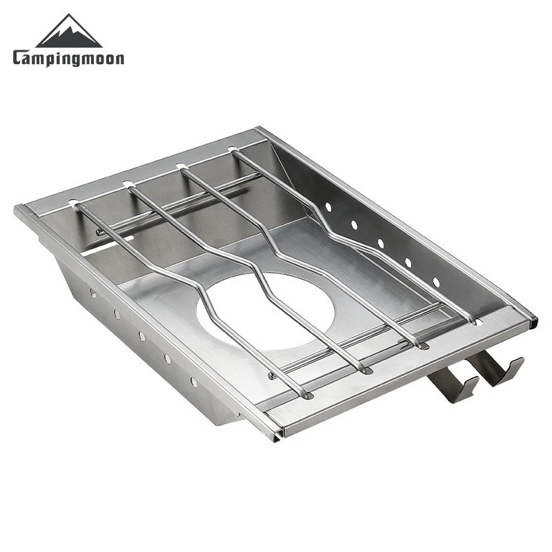 CAMPINGMOON CK-25PG Stainless Steel Korean Style Furnace Plate 2