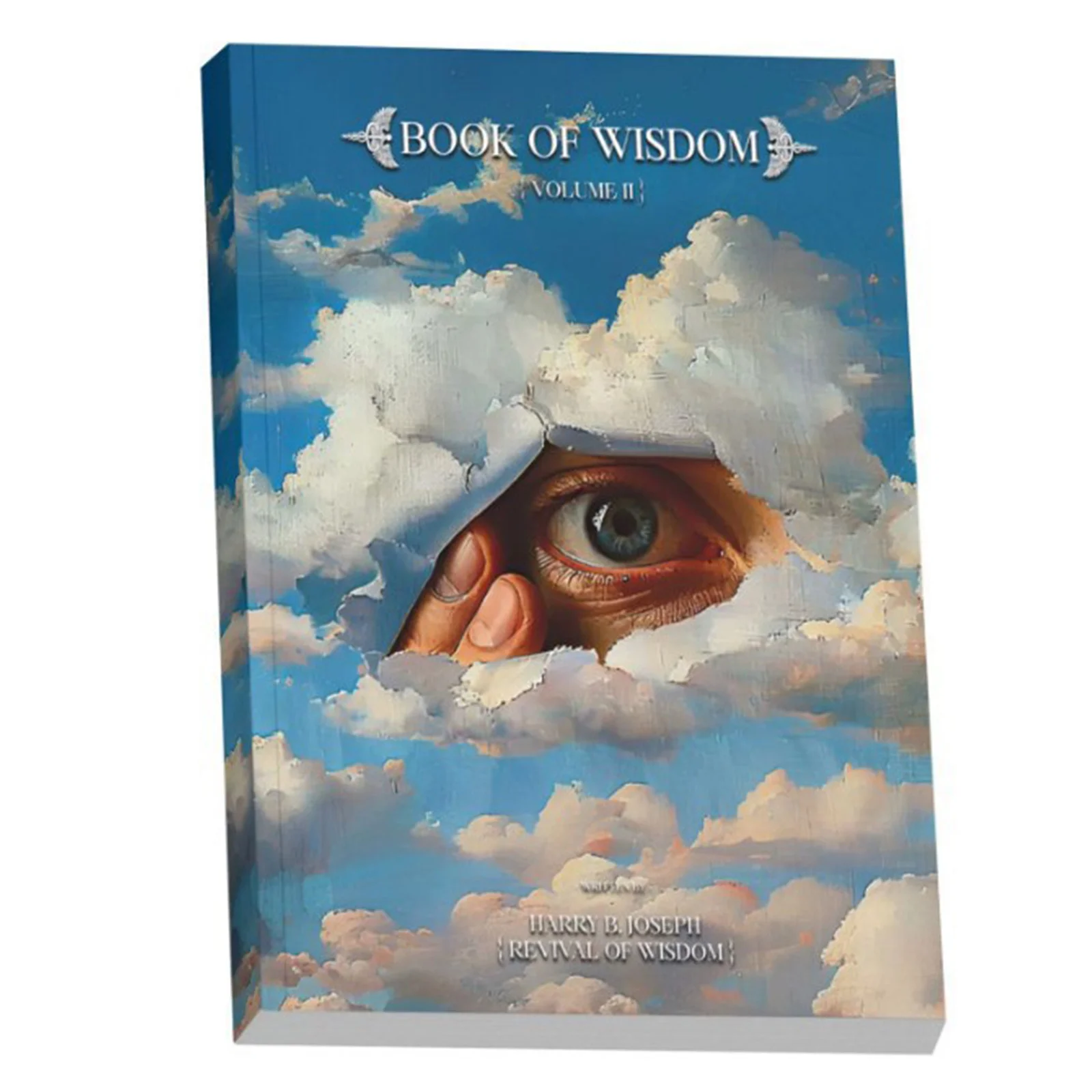 2026 BOOK OF WISDOM Themed Notebook with Wisdom Eye Cover for Self Reflection and Philosophy Learning