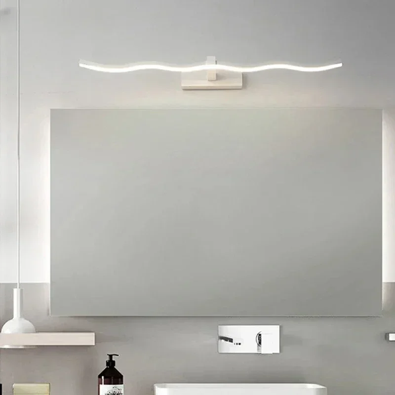 Modern Led Wall Light Indoor Home Bathroom Wall Lamp 120 100 80 60cm Mirror Sconce Light Bathroom Front Lamp LED Luminaires