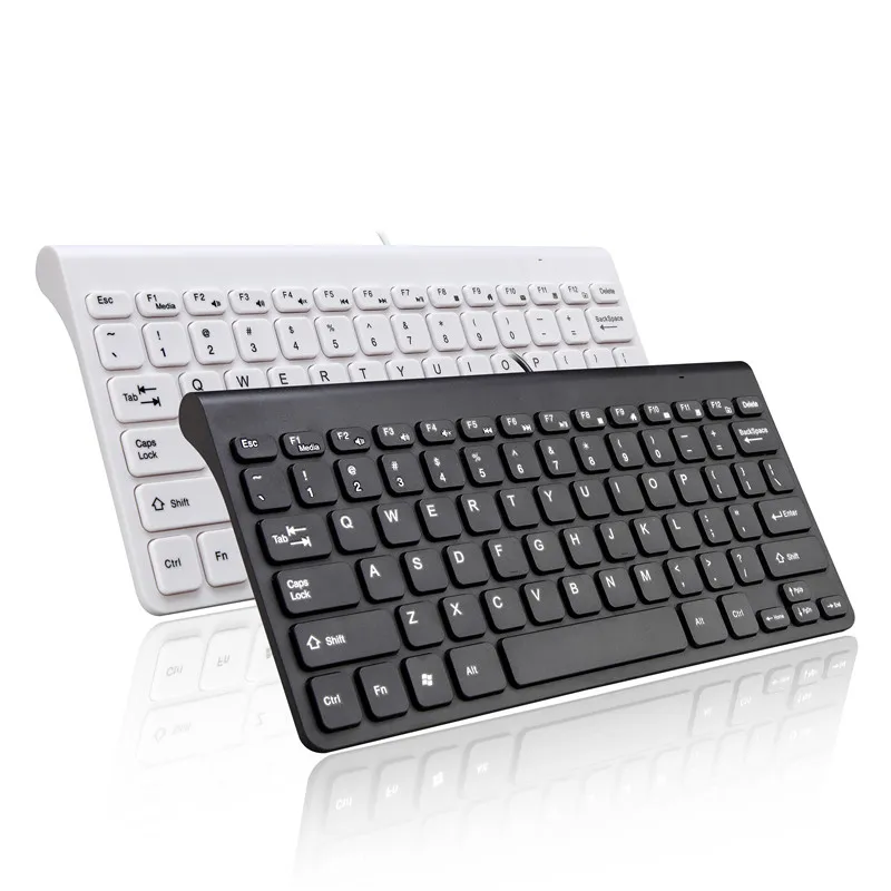 2.4G Wireless Mini Size Mouse Keyboard Combo Set Con Multimedia Per Tablet Laptop Mac Desktop Pc Tv Fotocamera Windows