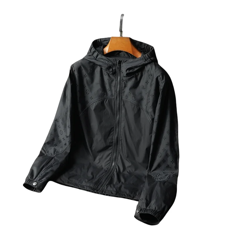New Storm Jacket Outdoor Sports Camping Mountaineering Fashion Men's Windproof British Wind Hooded Simple Storm Jacket 5