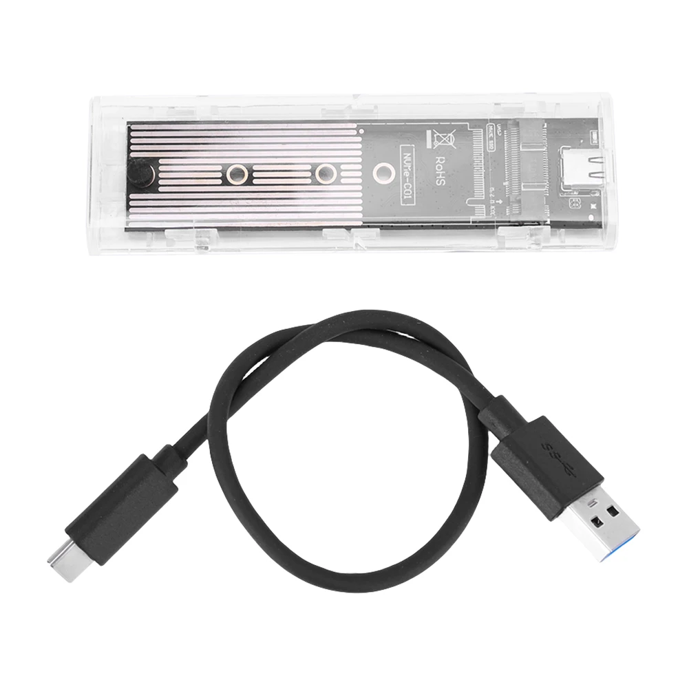 M.2 PCI-e NVME  SSD ̽, USB 3.1 C Ÿ SSD,   Ŭ, M Ű, B + M Ű, ϵ ũ ڽ, 10Gbps