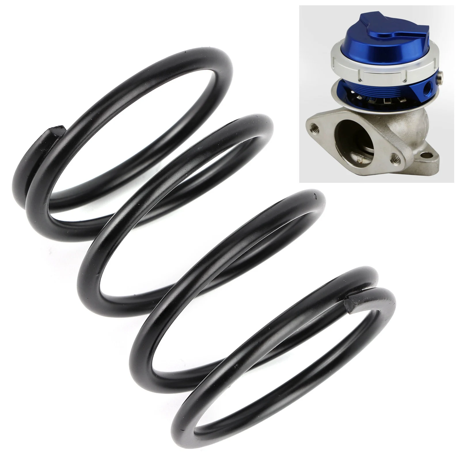 7PSI 코팅 웨이스트게이트 스프링 탄소강 38mm 40mm 45mm 외부 웨이스트게이트 스프링 스프링 차량용 액세서리