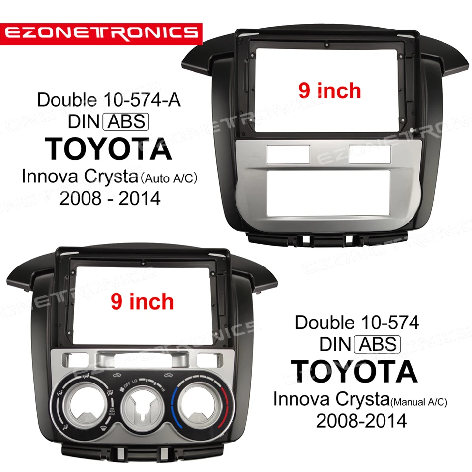 

Автомагнитола 2Din для TOYOTA Innova Crysta 2008-2014, 9 дюймов