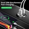 Fast Charging Mini Car Charger Adapter (200W, Dual USB) 2