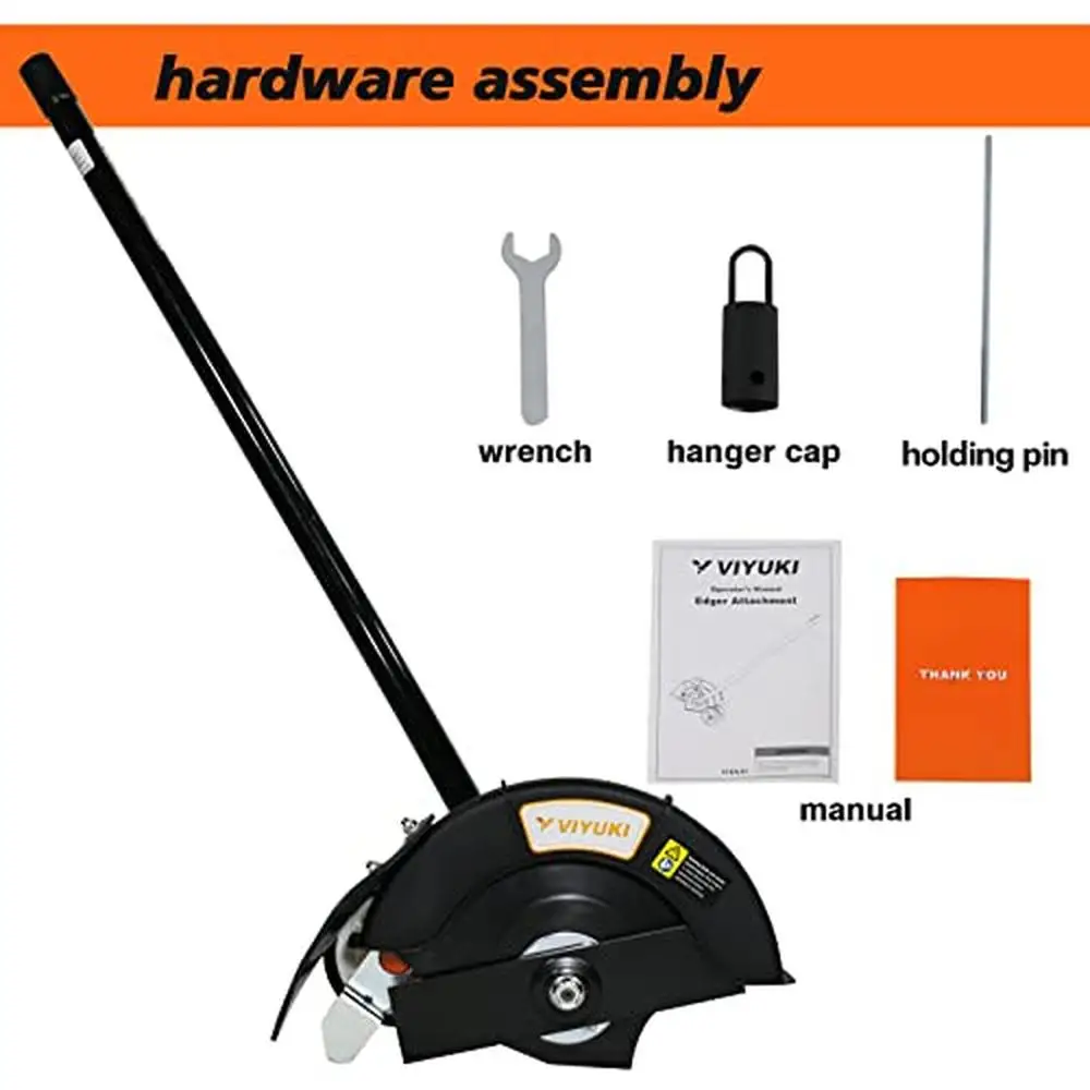 Heavy Duty Grass Trimmer Blade Edger Attachment 5
