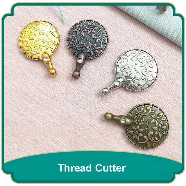 1Pc Durable Retro Vintage Yarn Thread Cutter Pendant Cutting Blade Sewing  Knitting Tools