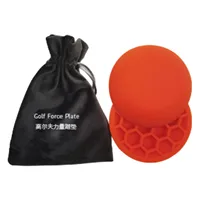 Rubber Golf Force Plate Step Pad Golf Swing Training Center Gravity Pedals Golf Swing Assisted Balance Aids For Golf Supplies 2