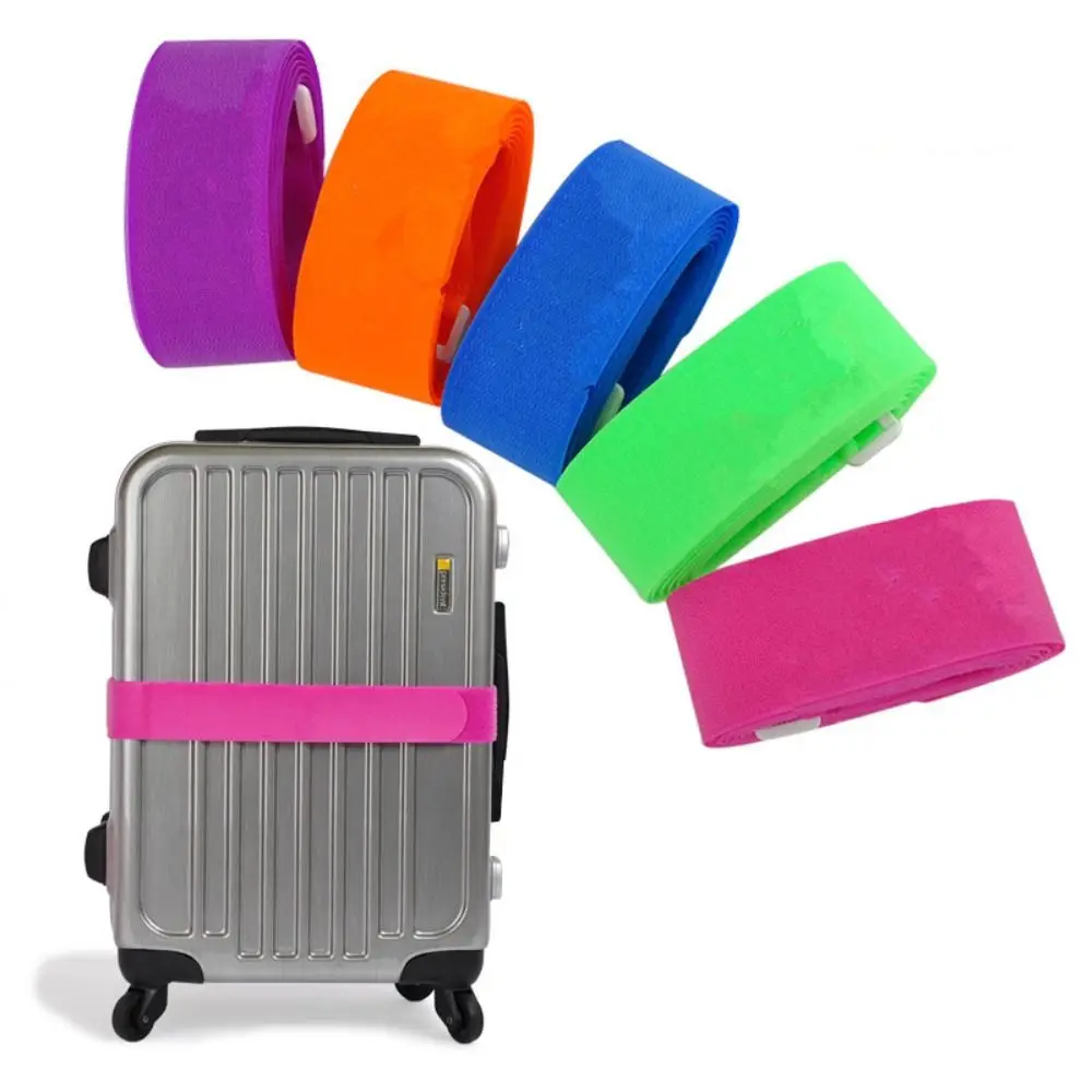 Tying Rope Travel Luggage Elastic Band Anti-lost Adjustable Luggage Safe Straps Fixed Baggage Belts Travel Accessories