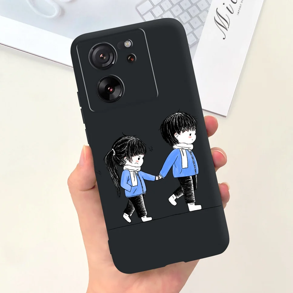 For Xiaomi 13T Case 13 T Pro 5G Candy Paint Soft Silicone Shockproof Phone Cases For Xiaomi 13T Mi13T Pro Bumper Cover Capa