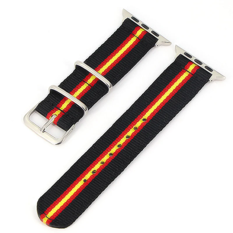 Rainbow Nylon Watchband Bracelet