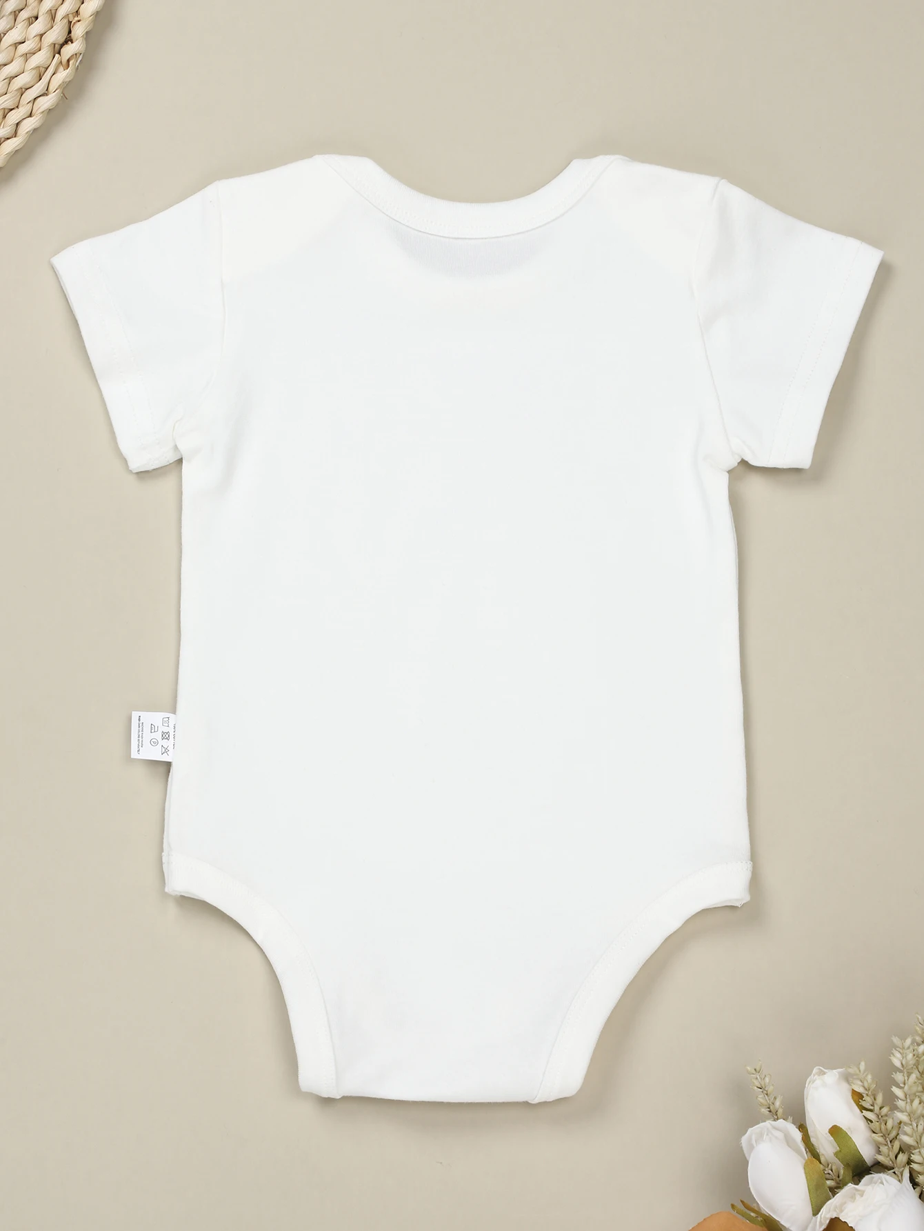 High Quality Pure Cotton Baby Girl Clothes “How You Doin?” Print American Style Harajuku Newborn Boy Bodysuits Loose Breathable 2