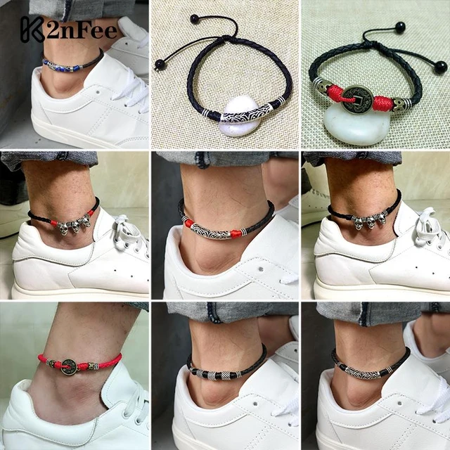 9 Handsome Mens Anklets in Different Designs | Styles At Life