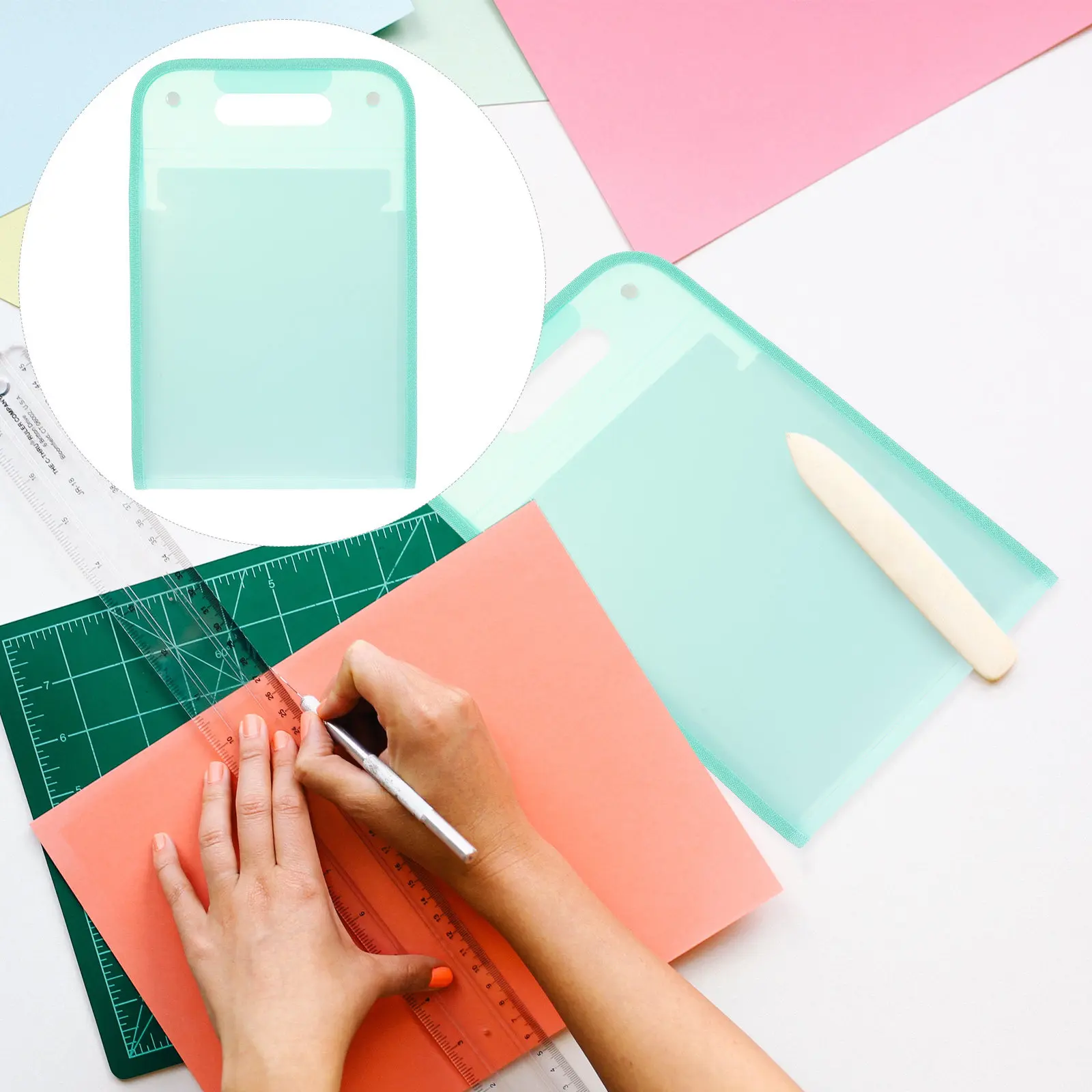 대용량 아코디언 파일 폴더 A4 사이즈 서류 영수증 바우처용 다중 포켓 휴대용..