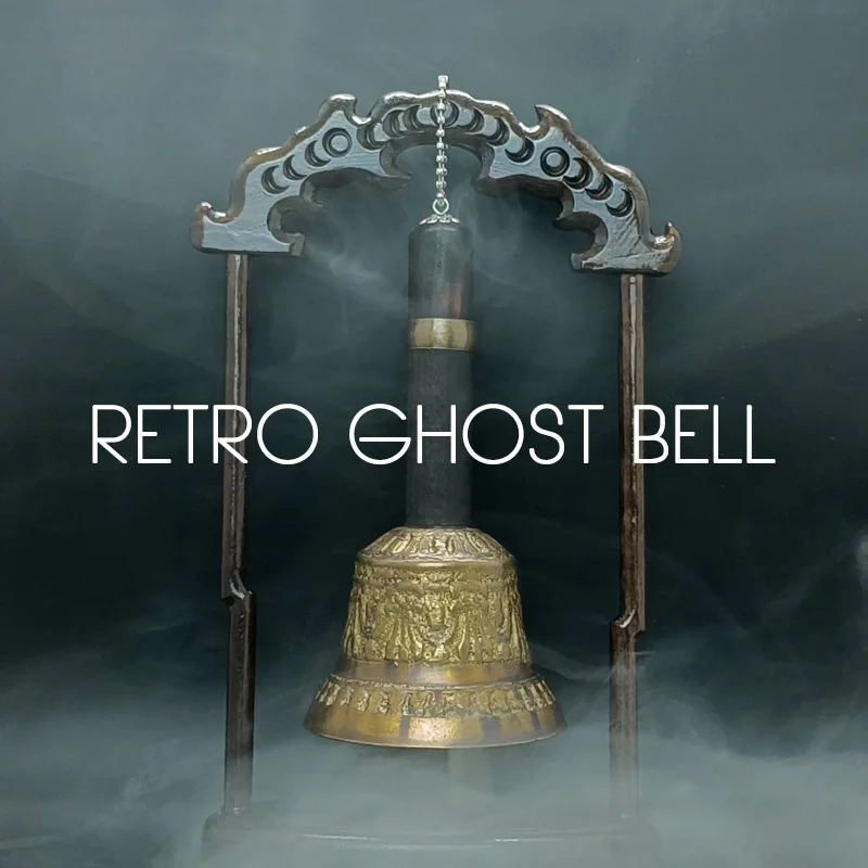 Retro Ghost Bell (Telecomando) Trucchi Magici Spirit Bell Pression Magia Close Up Stage Illusions Gimmicks Mentalism Puntelli