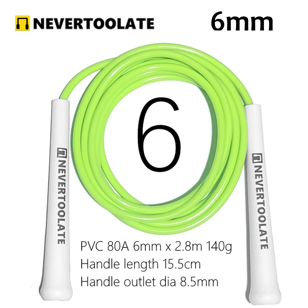 6mm-thick-PVC-jump-rope-140-gram-80A-with-core-thread-vinyl-cord-rope ...