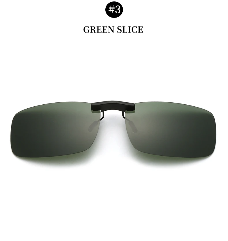 YAMEIZE lunettes de soleil à Clip polarisées sans monture femmes hommes Sport lunettes photochromiques lunettes de soleil Anti-éblouissement Vision nocturne_voghion.com