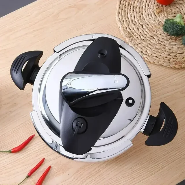 Gioia 100kpa 6L Pressure Cooker Multi-function 304 Stainless Steel Explosion-proof General Use for Gas and Induction Cooker 5