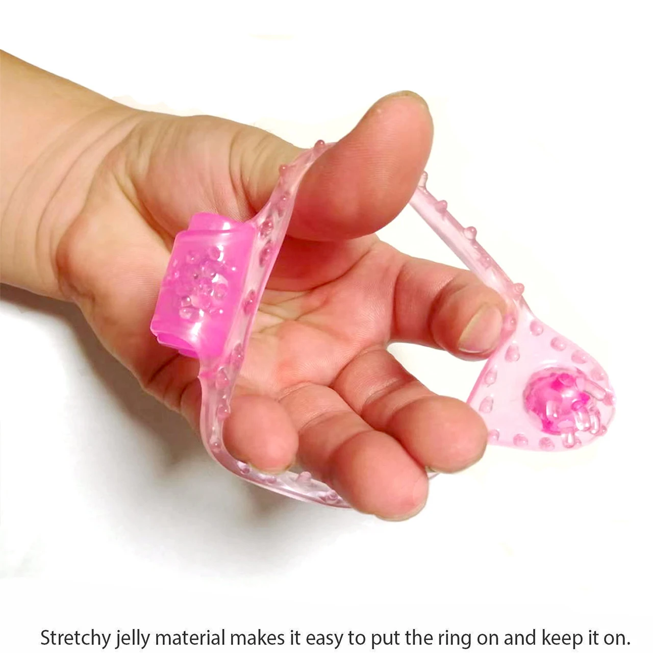 Vibrating Penis Ring Cock Ring Vibrator Strong Penis Erect Penis Ring Crystal Butterfly Vibrating Rings Enhance Sex Ability Product Sex Toys For Men