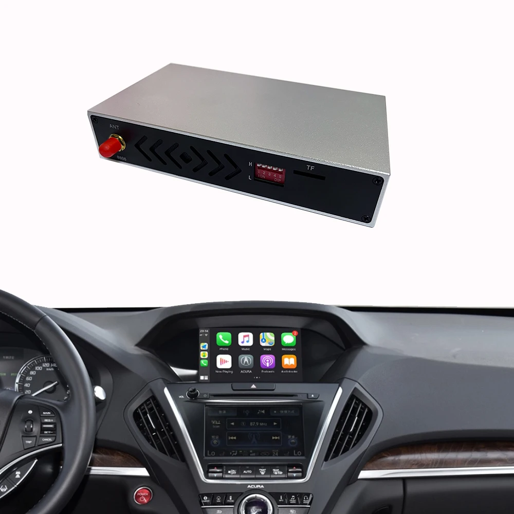 

Wireless Apple Carplay For Acura MDX RDX TLX ILX RLX 2014-2018 Android Auto Multimedia USB Navigation Ai Box Car Player