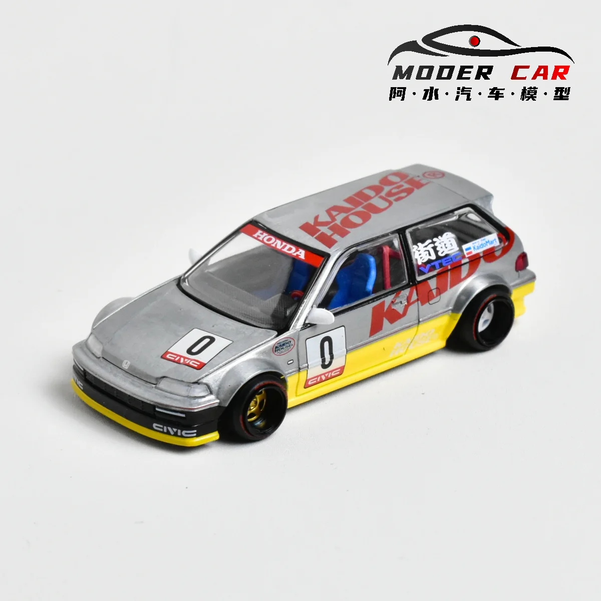 Kaido House + MINIGT Civic (EF) Kanjo 139 V1 Diecast Model