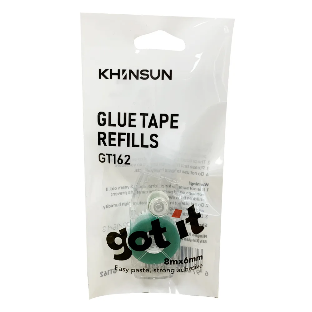 Double-Sided Adhesive Tape Roller with Refill for Creative DIY Projects