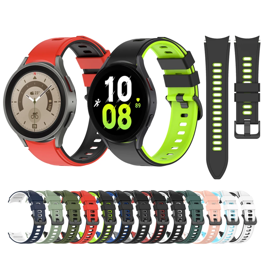 

Color Strap For Samsung Galaxy Watch 5 4 40mm 44mm/watch 5 Pro 45mm Band Magnetic Buckle For Galaxy Watch 4 Classic 42mm 46mm