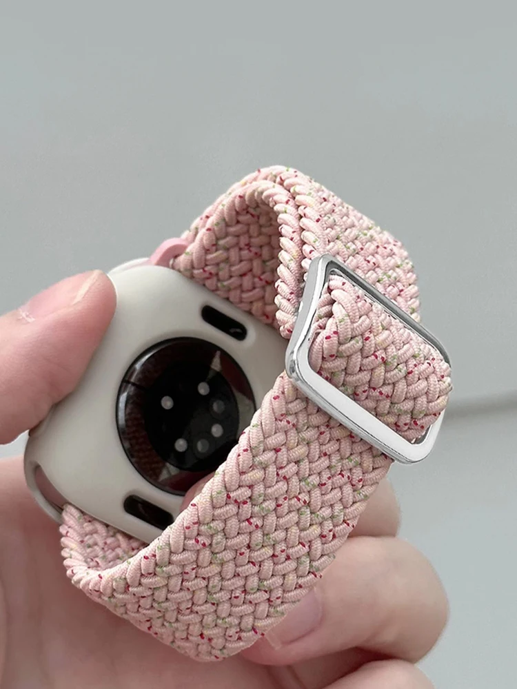 Braided Elastic Strap Bracelet