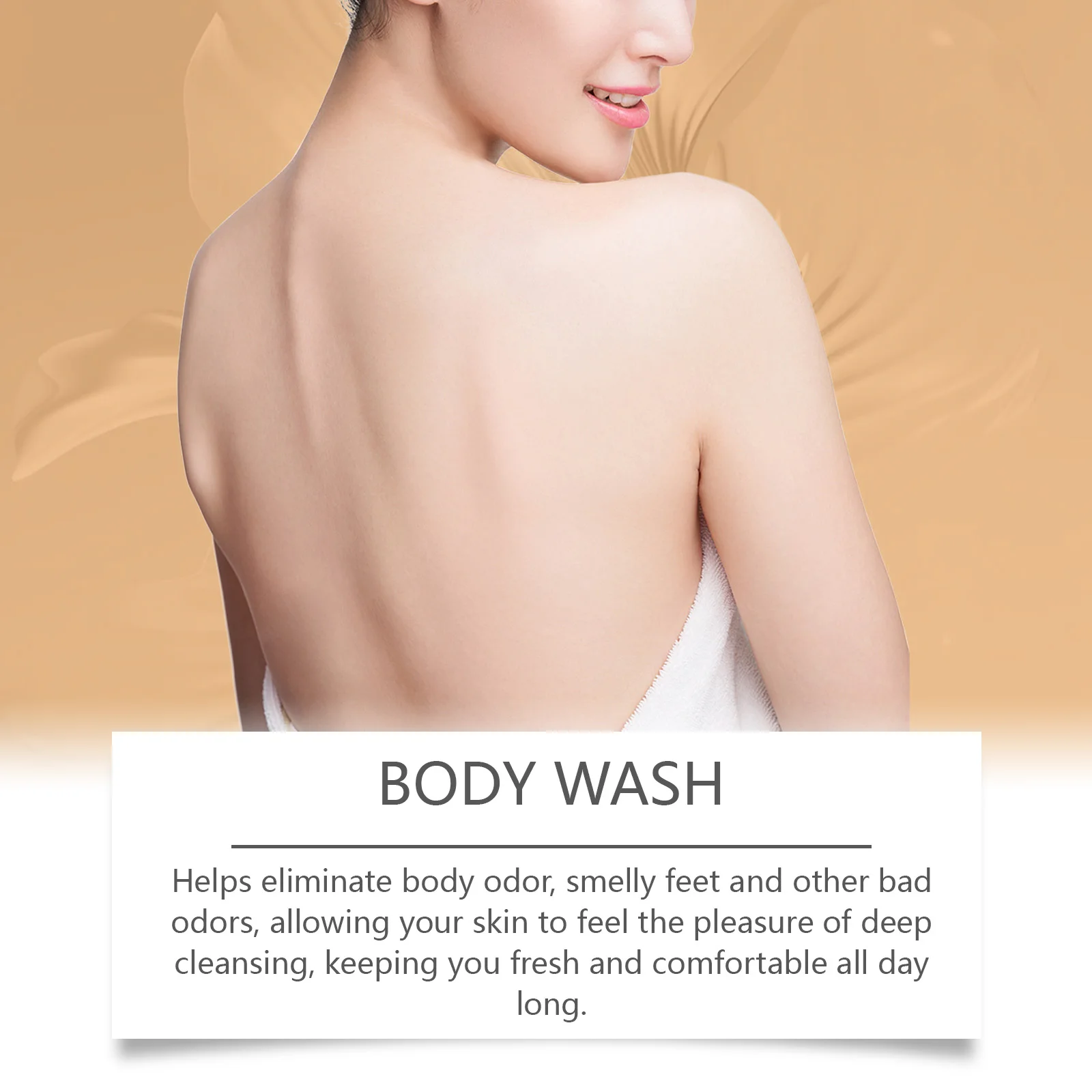 Persimmon Body Wash - A Gentle Body Wash for Mild Cleansing, Refreshing, Moisturizing, Hydrating and Nourishing the Skin