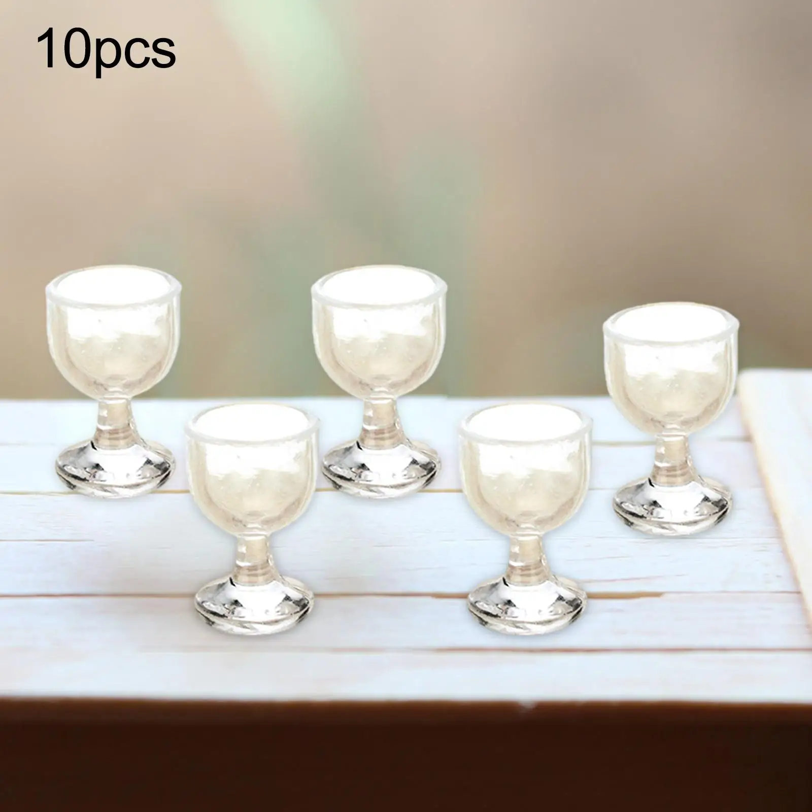 

10x 1/12 бокалы для кукольного домика, бокалы для вина, сцена жизни, микроландшафтные аксессуары для кукольного домика, домашняя столовая, гостиная, бары