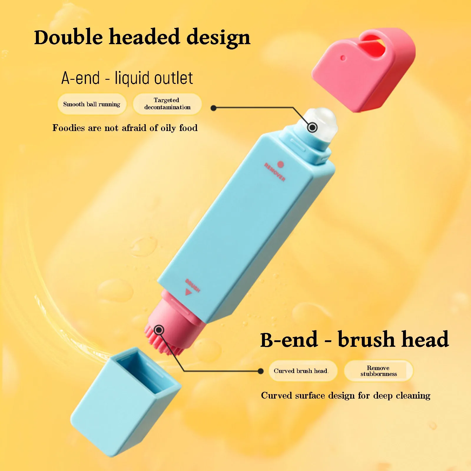 The Go Stain Remover Pen for Clothes and Fabric,Portable Instant Stain Remover, Water-free Degreasing Pen For Emergency Use 12ml