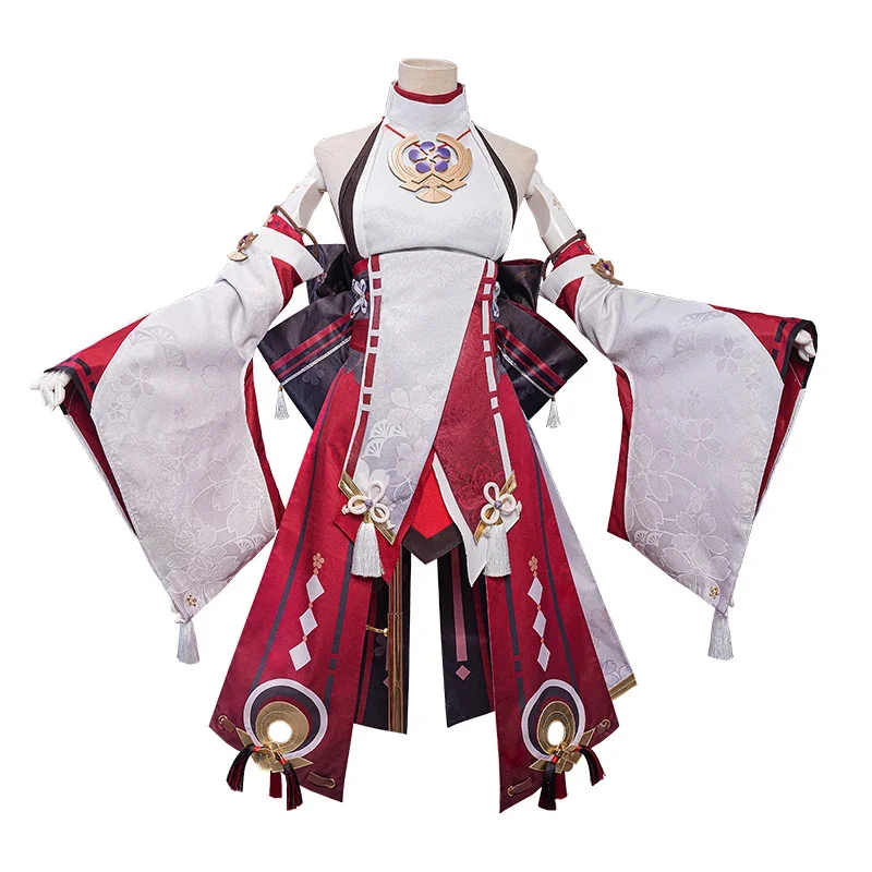 原神Genshin 八重神子花嫁 コスプレ服 コスプレ Uwowo Uwowo 原神 八重神子 花嫁 コスプレ衣装 ウィッグ・靴追加可