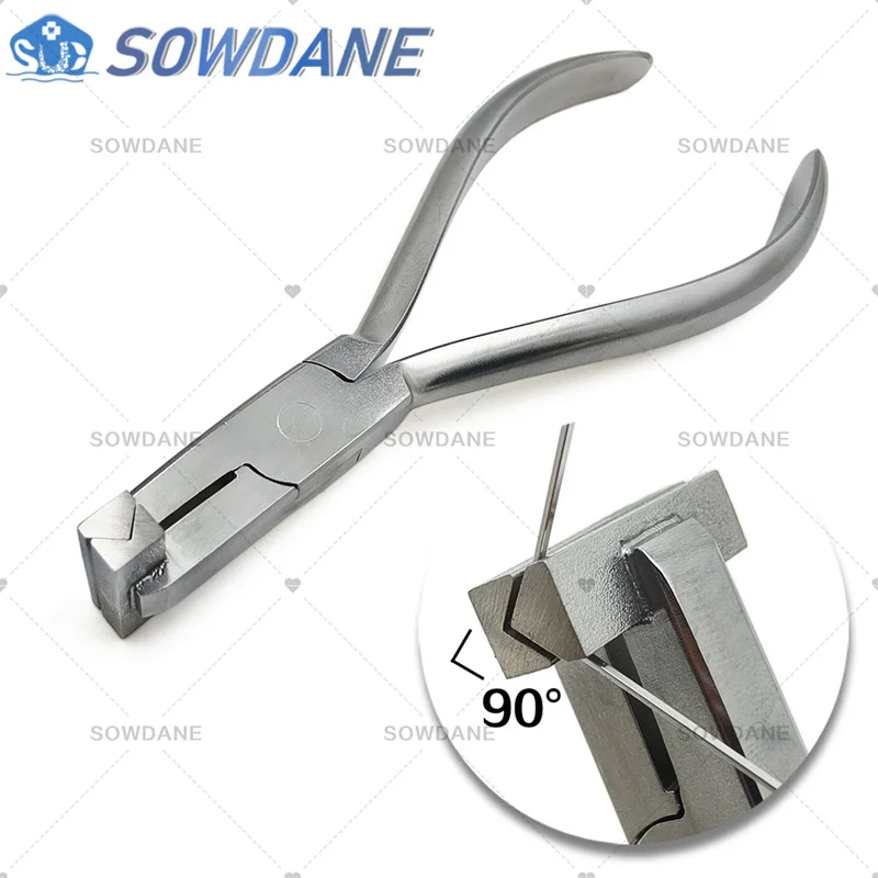 Pinza Debonding Ortodontica In Acciaio Inossidabile - Per Rimozione Staffe E Adesivo Dentale - Laboratorio Strumento Per Laboratorio Odontotecnico - Foto 4