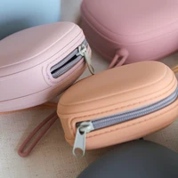Silicone Baby Pacifier Holder Bag Portable Pacifier Storage Box Kids Pacifier Holder Portable Baby Items With Free Shipping 2