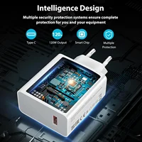 6A 120W EU Fast USB Wall Charger For Xiaomi 11 12 13 14 15 Ultra Redmi Note 11T 12 13 POCO F6 X5 Pro Type C Turbo Charging Cable 3