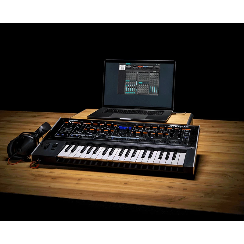 Roland Jupiter-xm 37 Tasten tragbare analoge digitale Synthesizer 