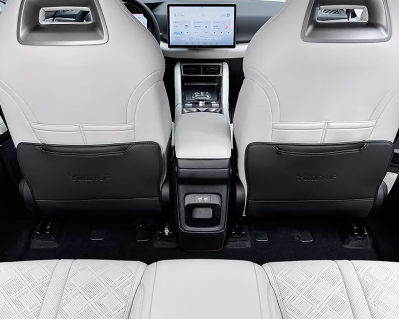 BYD 위안 프로 위안 UP EV 2024 2025 차량용 시트 뒷면 발차기 방지 매트 방수 방오 보호 매트 인테리어 액세서리 3개