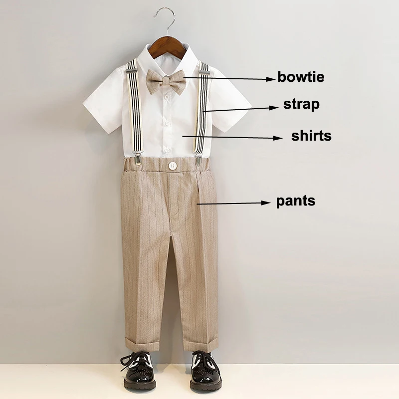 الأطفال الكاكي مخطط دعوى مجموعة الصبي الحمالات الس...