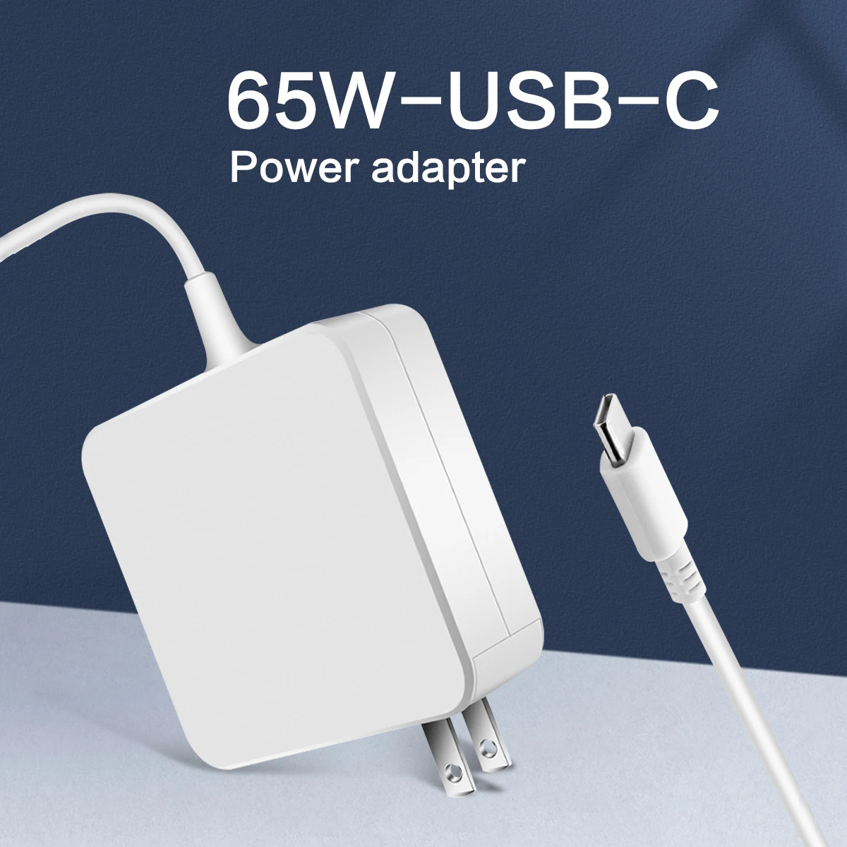 USB C Laptop Power Adapter 65W PD Wall Charger For MacBook Dell Lenovo Huawei HP Notebook